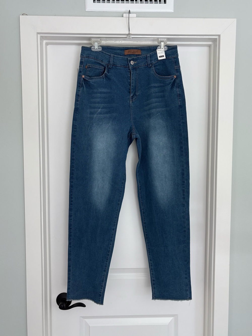 NWT Judy Blue High Waisted Straight Jeans 14//L